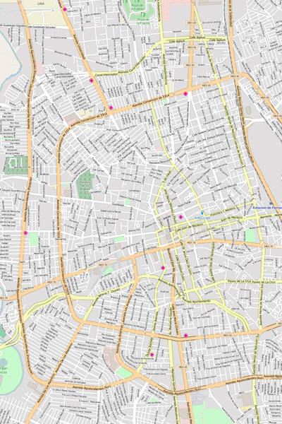 Editable Vector City Map Illustrator