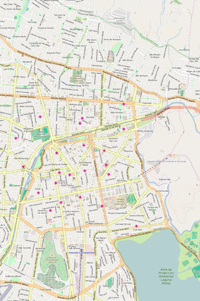 Editable Vector City Map Illustrator