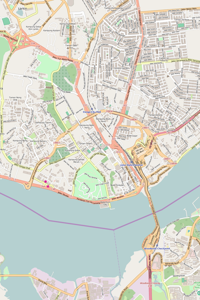 Editable Vector City Map Illustrator