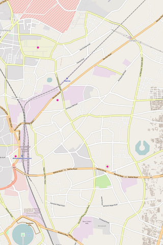 Editable Vector City Map Illustrator