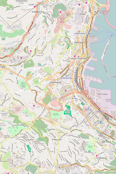 Editable Vector City Map Illustrator