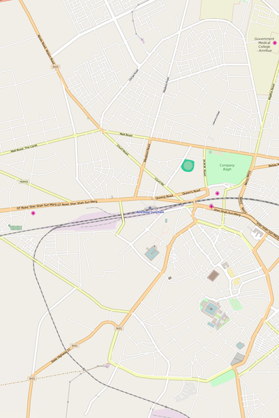 Editable Vector City Map Illustrator