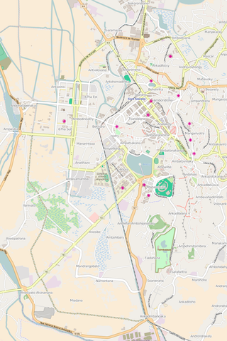 Editable Vector City Map Illustrator