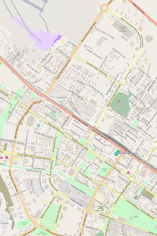 Editable Vector City Map Illustrator