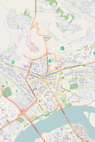 Editable Vector City Map Illustrator