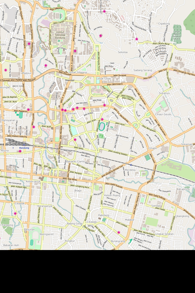 Editable Vector City Map Illustrator