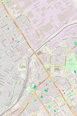 Editable Vector City Map Illustrator