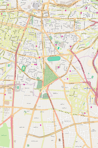Editable Vector City Map Illustrator