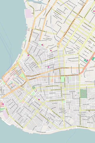 Editable Vector City Map Illustrator