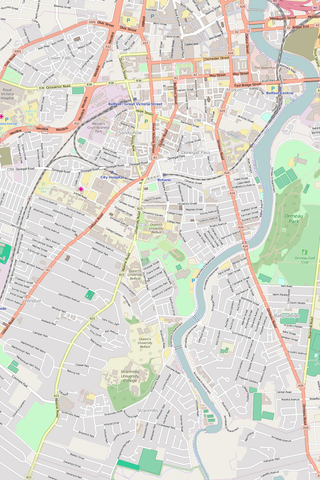 Editable Vector City Map Illustrator