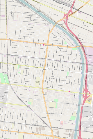 Detailed Editable Vector Map of  Bell
