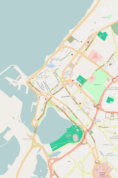 Editable Vector City Map Illustrator