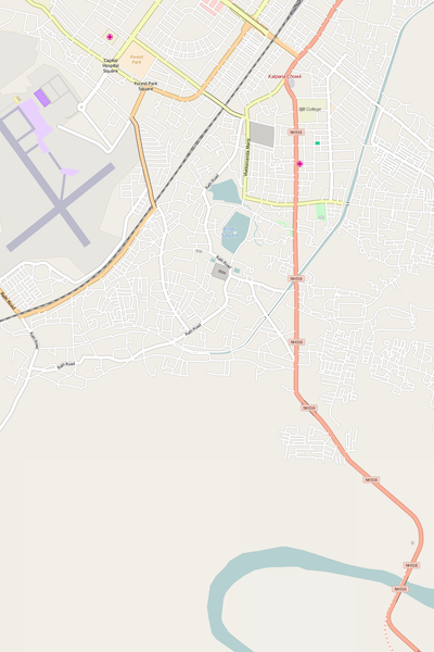 Editable Vector City Map Illustrator