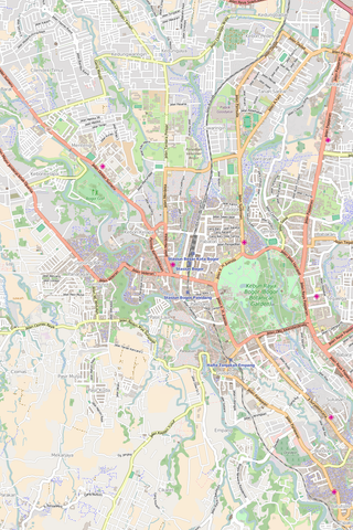 Editable Vector City Map Illustrator