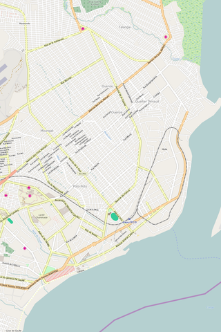 Editable Vector City Map Illustrator