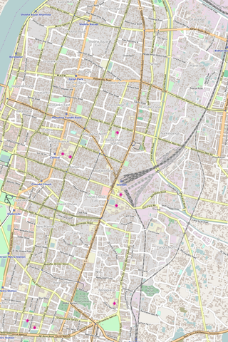 Editable Vector City Map Illustrator