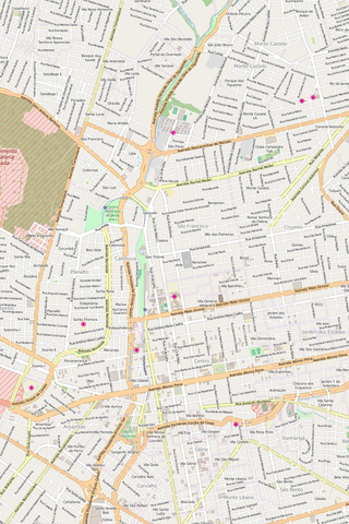 Editable Vector City Map Illustrator