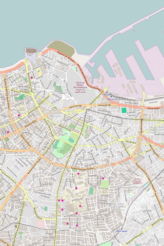 Editable Vector City Map Illustrator