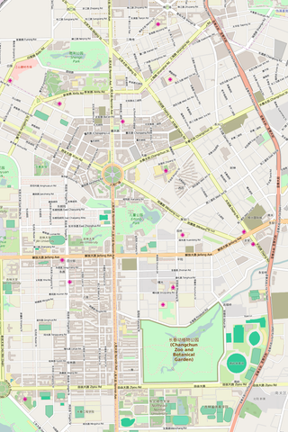 Editable Vector City Map Illustrator