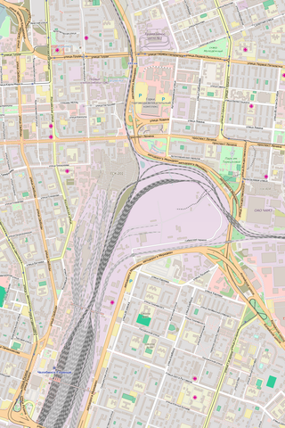 Editable Vector City Map Illustrator
