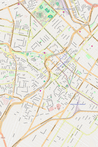 Editable Vector City Map Illustrator