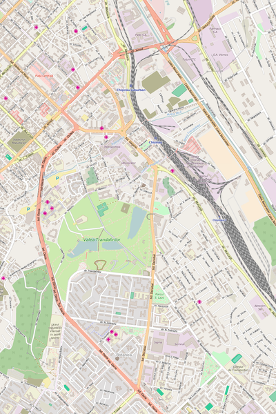 Editable Vector City Map Illustrator