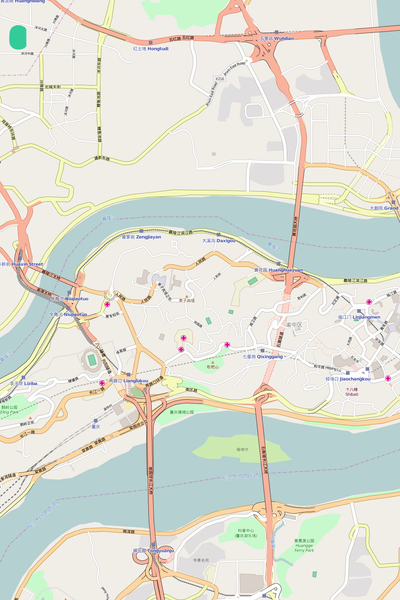 Editable Vector City Map Illustrator