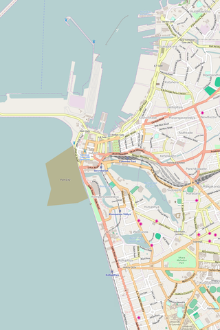 Editable Vector City Map Illustrator