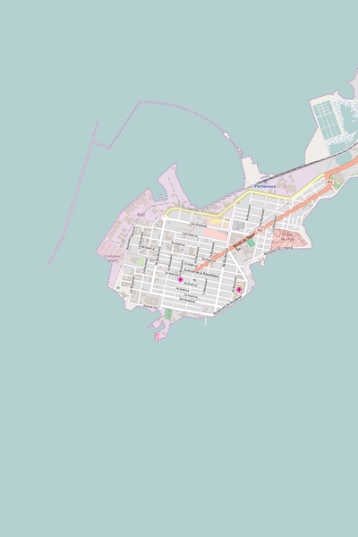 Editable Vector City Map Illustrator