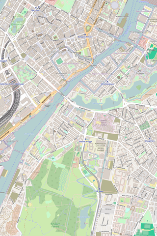 Editable Vector City Map Illustrator
