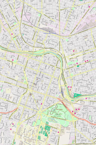 Editable Vector City Map Illustrator