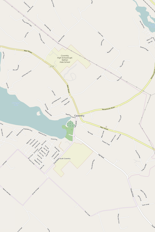 Detailed Editable Vector Map of  Coventry