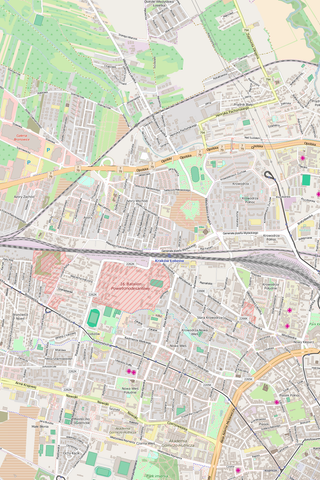 Editable Vector City Map Illustrator