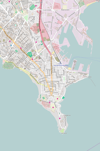 Editable Vector City Map Illustrator