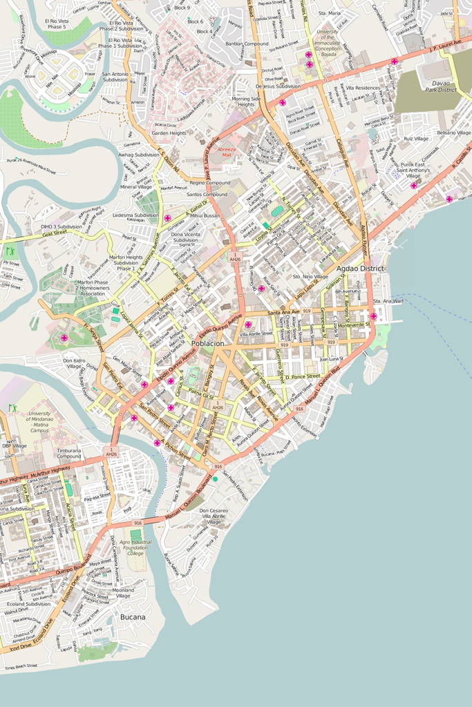 Davao City, Philippines - Offline Map::Appstore for Android