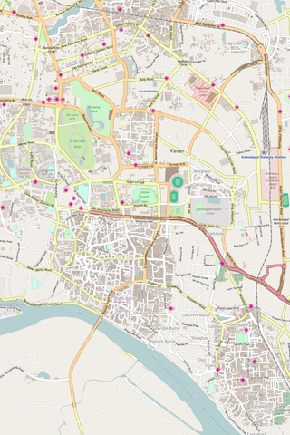 Editable Vector City Map Illustrator