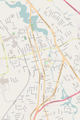 Detailed Editable Vector Map of  Dover