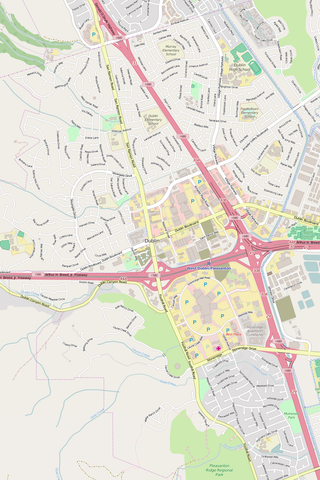 Editable Vector City Map Illustrator