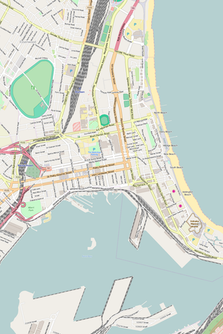 Editable Vector City Map Illustrator