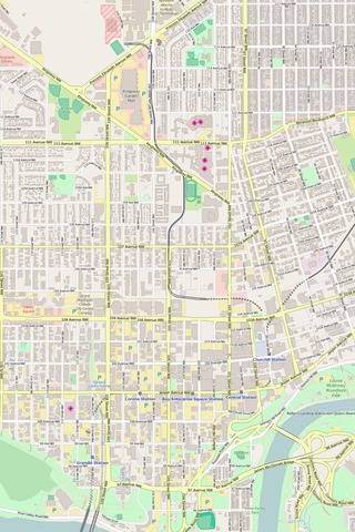 Editable Vector City Map Illustrator