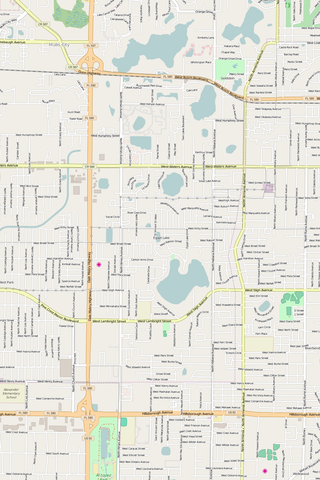 Detailed Editable Vector Map of  Egypt Lake-Leto
