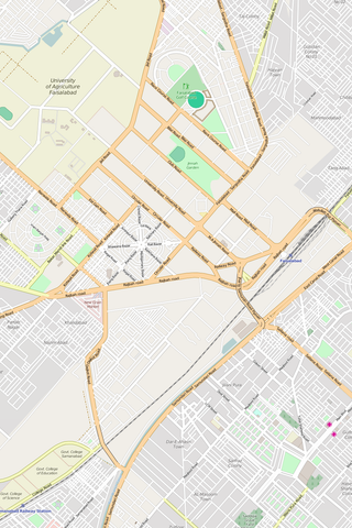 Editable Vector City Map Illustrator