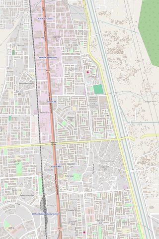 Editable Vector City Map Illustrator