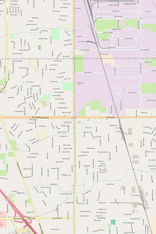 Detailed Editable Vector Map of  Florin