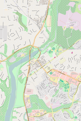 Detailed Editable Vector Map of  Folsom