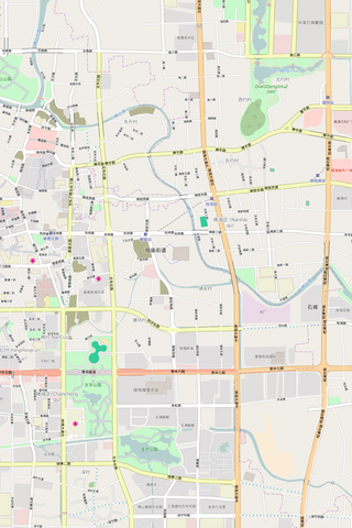 Editable Vector City Map Illustrator