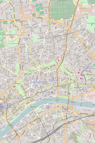 Editable Vector City Map Illustrator