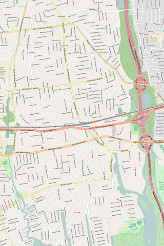 Detailed Editable Vector Map of  Freeport