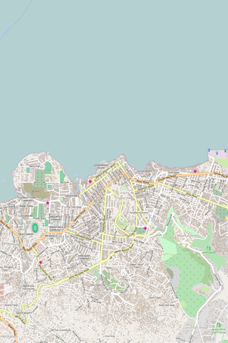 Editable Vector City Map Illustrator