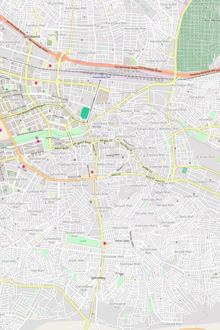 Editable Vector City Map Illustrator